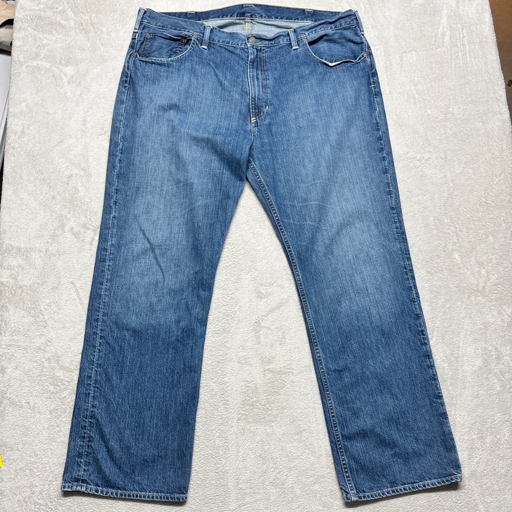Polo Ralph Lauren Jeans Mens 44x32 Classic Fit Blue Denim Medium Wash EUC